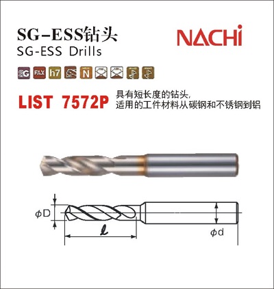 SG-ESS/FAX高级粉末高速钢钻